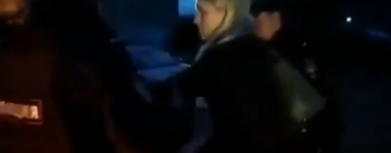Police crackdown on doctors and patients riot against closure of tuberculosis hospital, Southern Ural, Russia