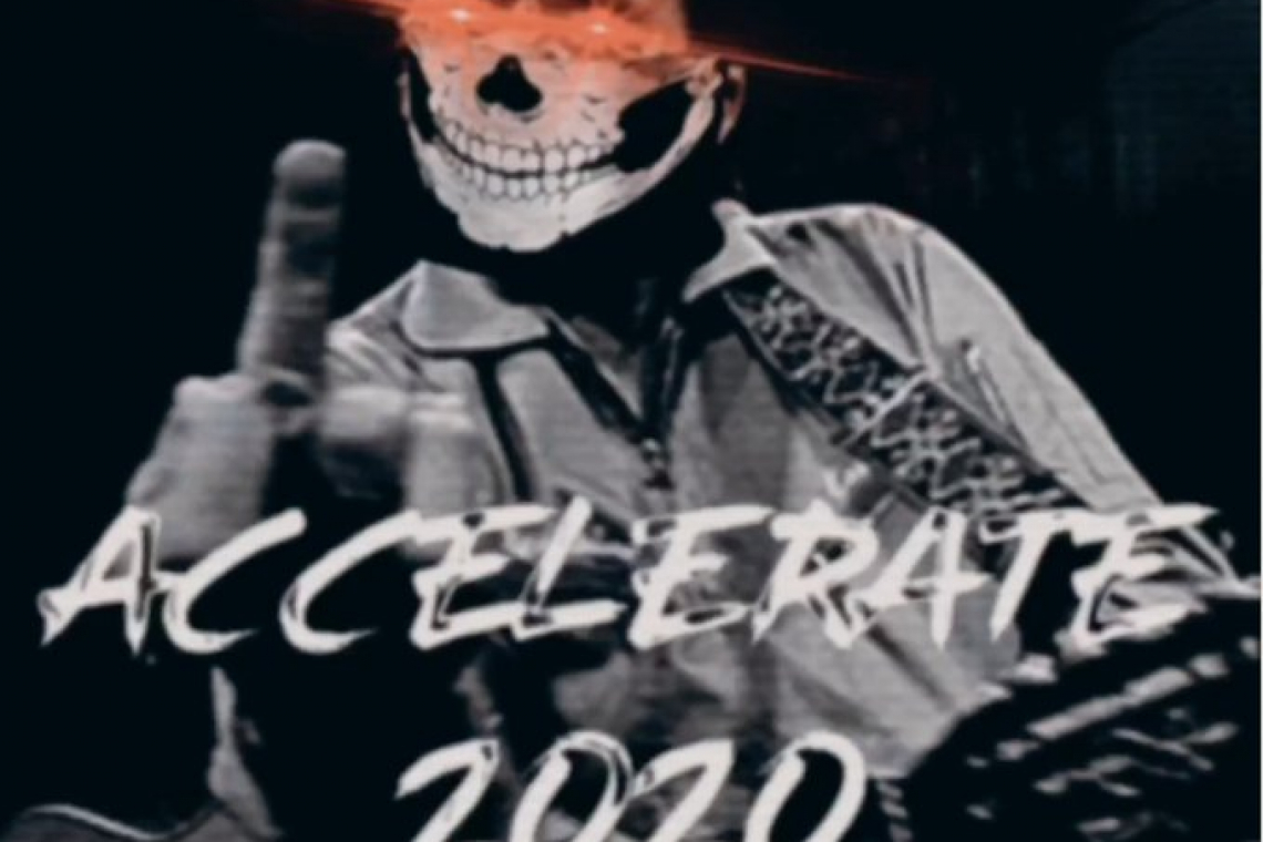 Right wing extremist’s posters actively distributed in June 2020