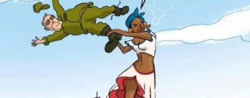 Cuba protest posters, July 2021